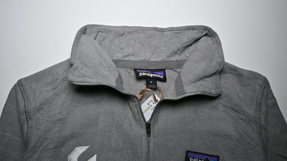 PATAGONIA Fleece-Pullover mit ¼-Reißverschluss – Grau M