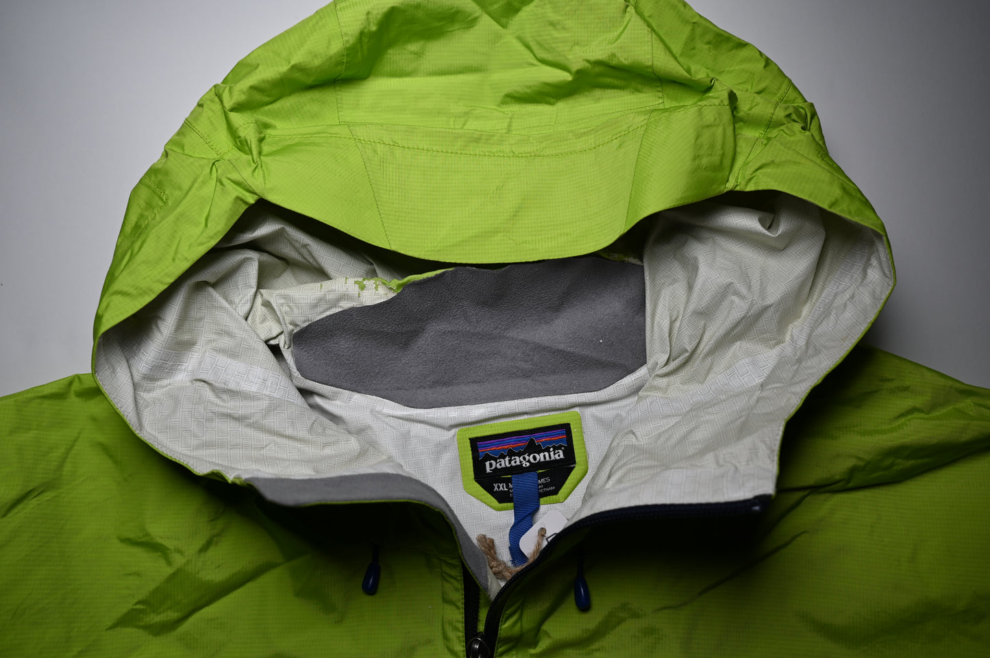 PATAGONIA Herren Torrentshell-Stretch-Jacke – Grün/Blau XXL