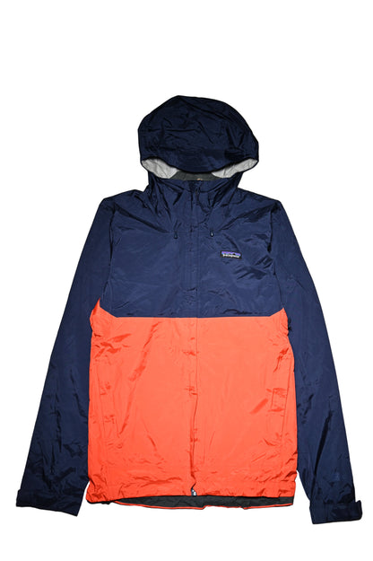 PATAGONIA Torrentshell-Jacke – Dunkelblau/Orange S