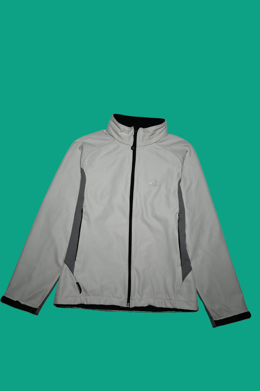 MILLET Softshelljacke – Weiß/Grau L