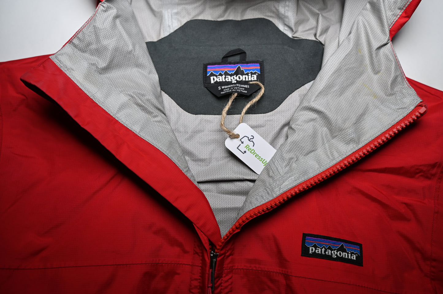 PATAGONIA Damen Regenjacke – Rot S